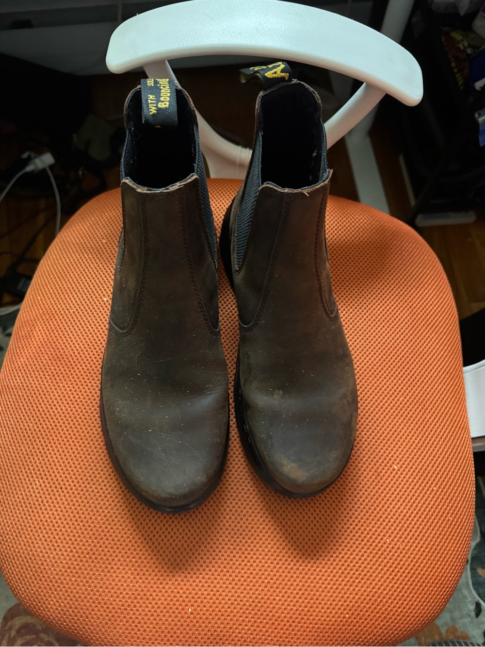 Dr. Martens Men's Brown Suede Chukka Boots